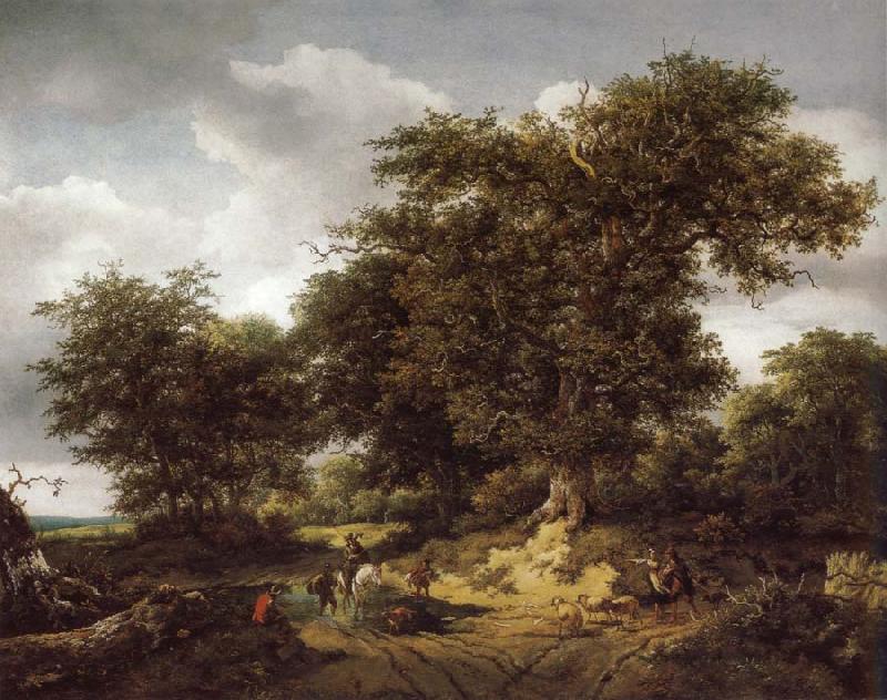 Jacob van Ruisdael Bentheim Castle oil painting image